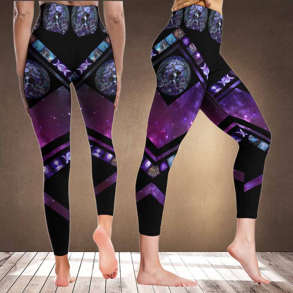 Salty Lil' Witch Tripple Moon Goddess Leggings