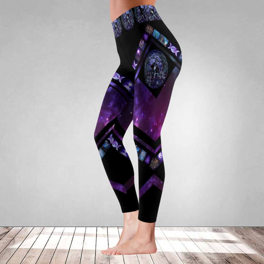 Salty Lil' Witch Tripple Moon Goddess Leggings