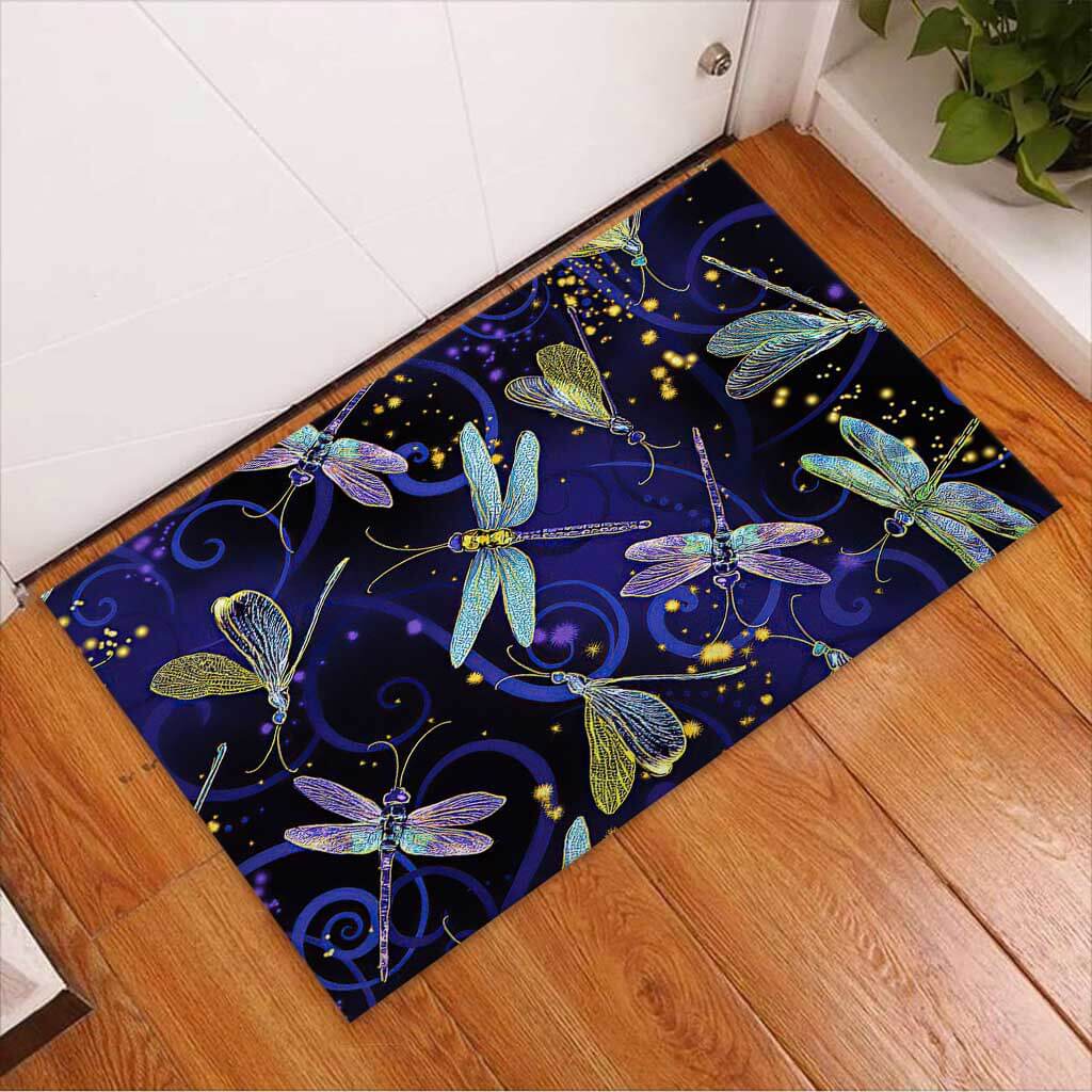 Dragonflies Doormat