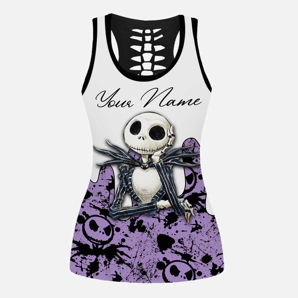 Nightmare - Personalized Hollow Tank Top and Leggings