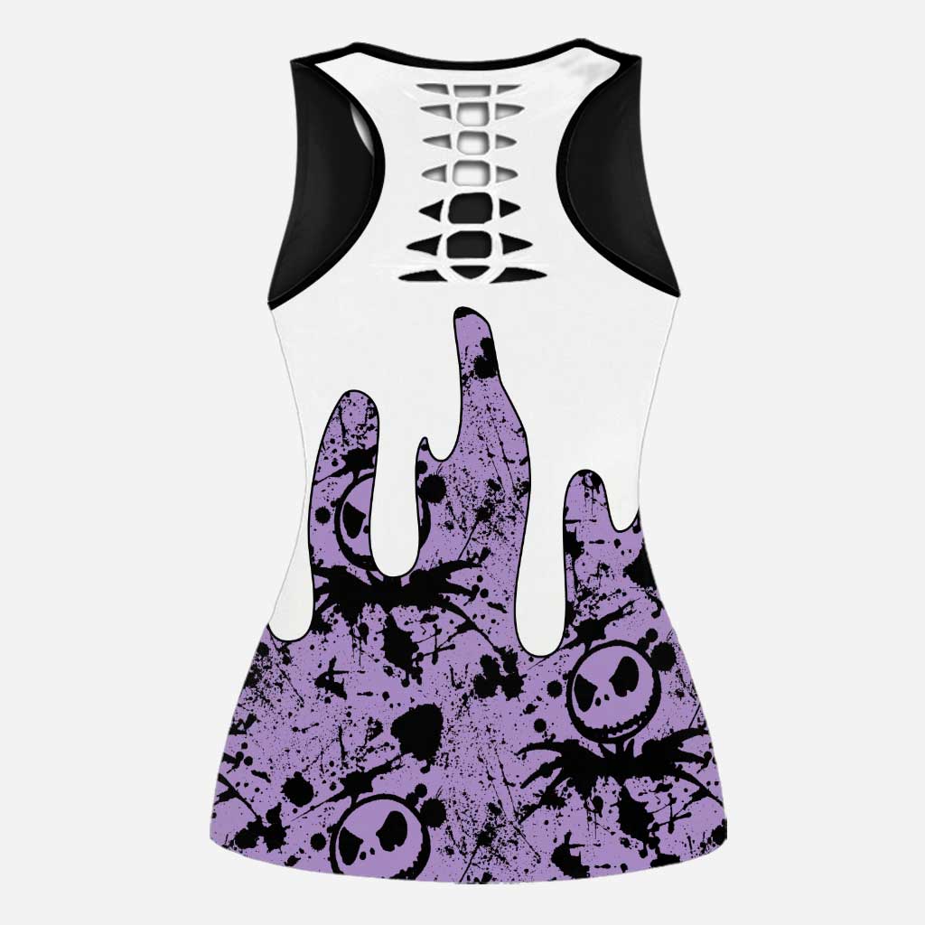 Nightmare - Personalized Hollow Tank Top and Leggings