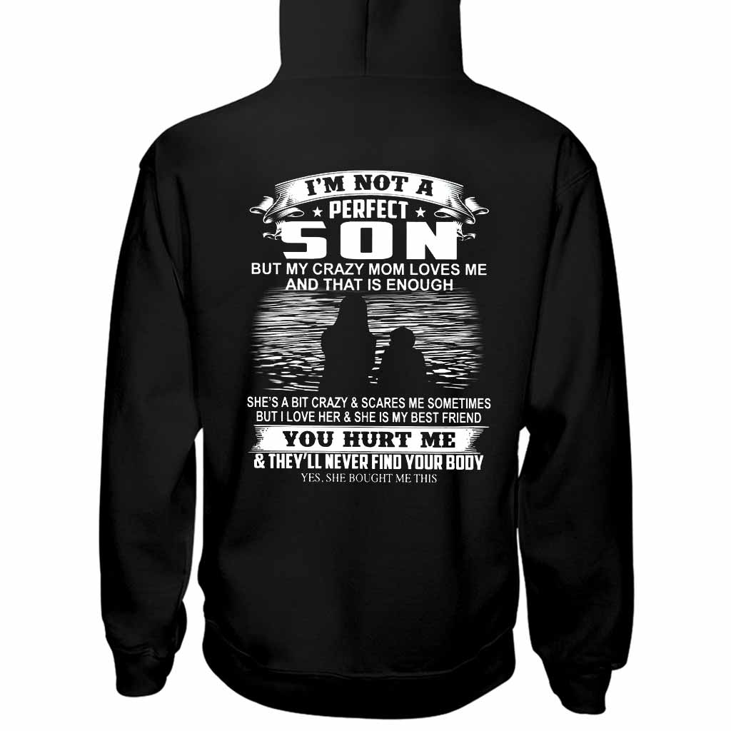 I'm Not A Perfect - Son T-shirt And Hoodie 072021