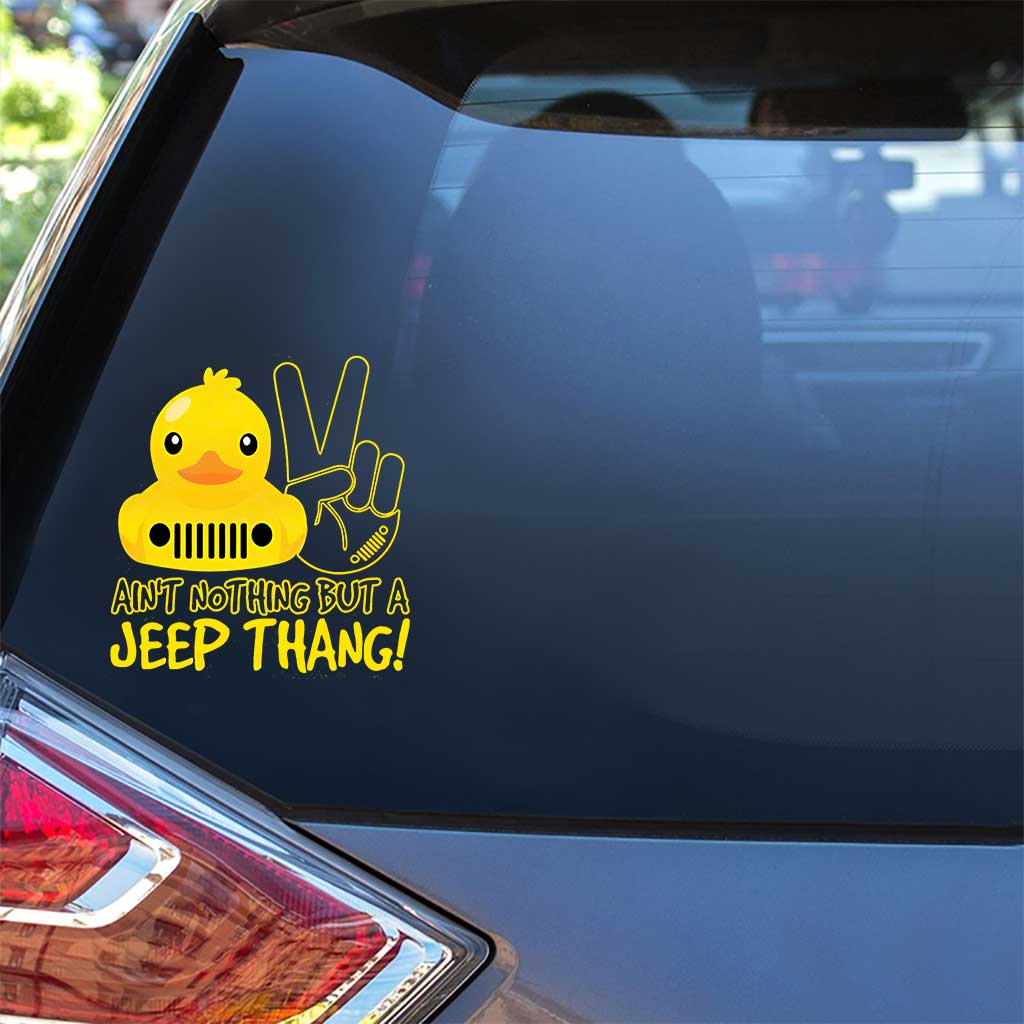 Ain't Nothin' But A Jp Thang - Halloween Car Decal Full