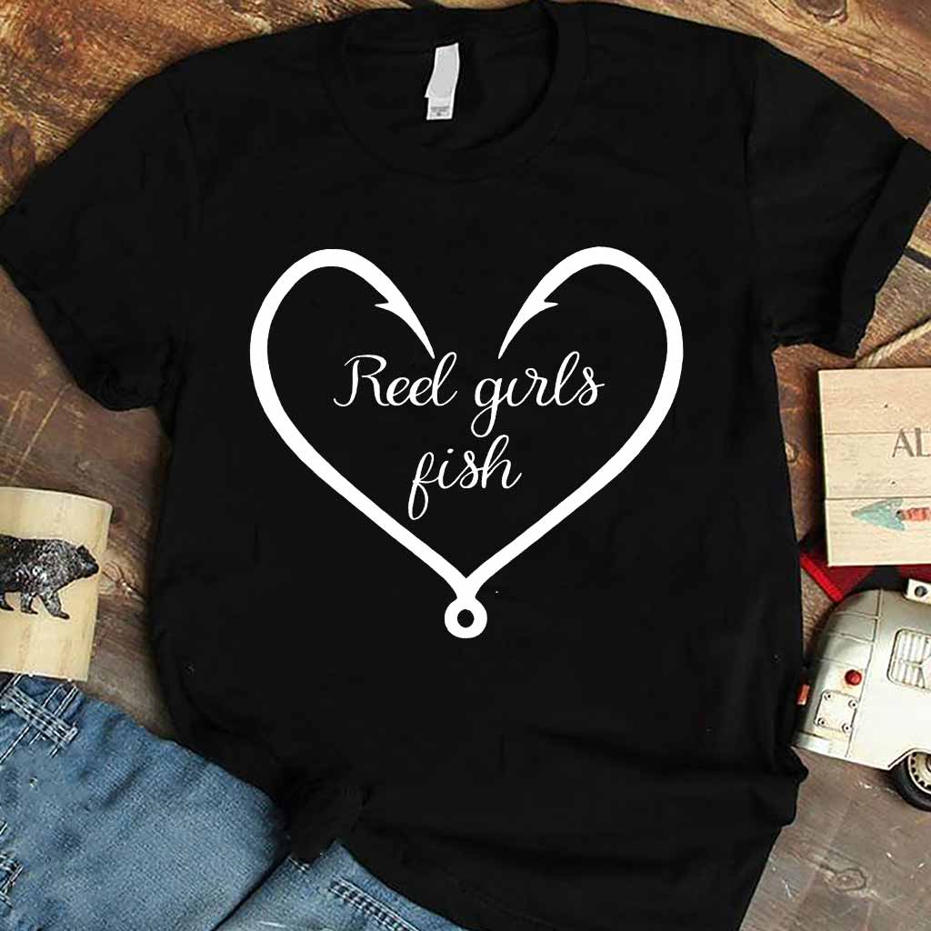 Reel Girl Fish - T-shirt and Hoodie 112021