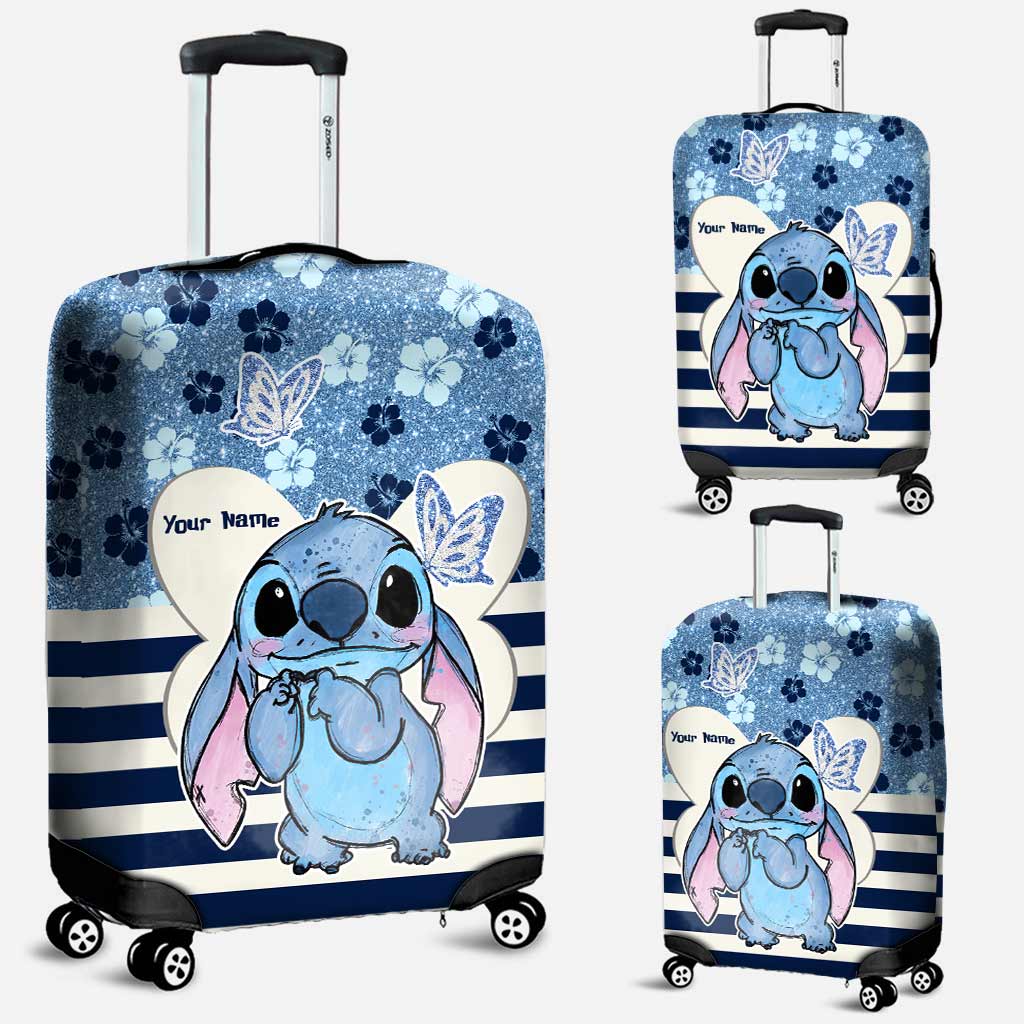 Adventure Awaits - Personalized Ohana Luggage Cover