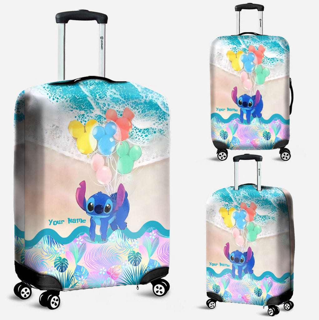 Ohana Forever For Always - Personalized Ohana Leather Handbag & Luggage Cover