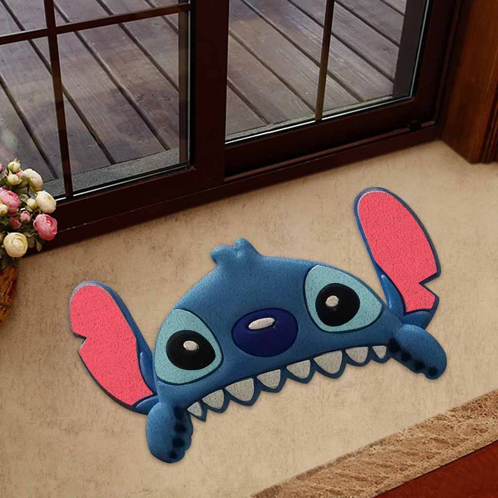 Ohana Means Family - Shaped Doormat