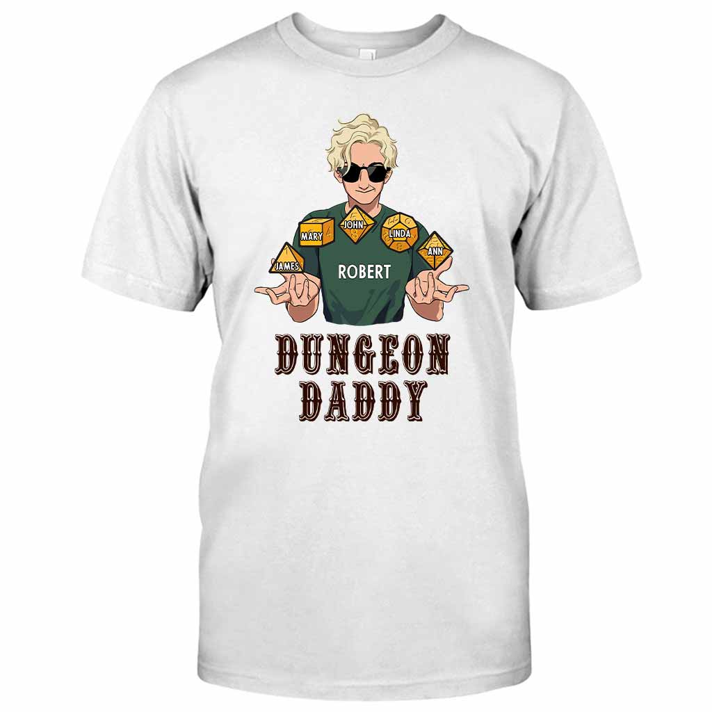Dungeon Daddy - Personalized RPG T-shirt and Hoodie