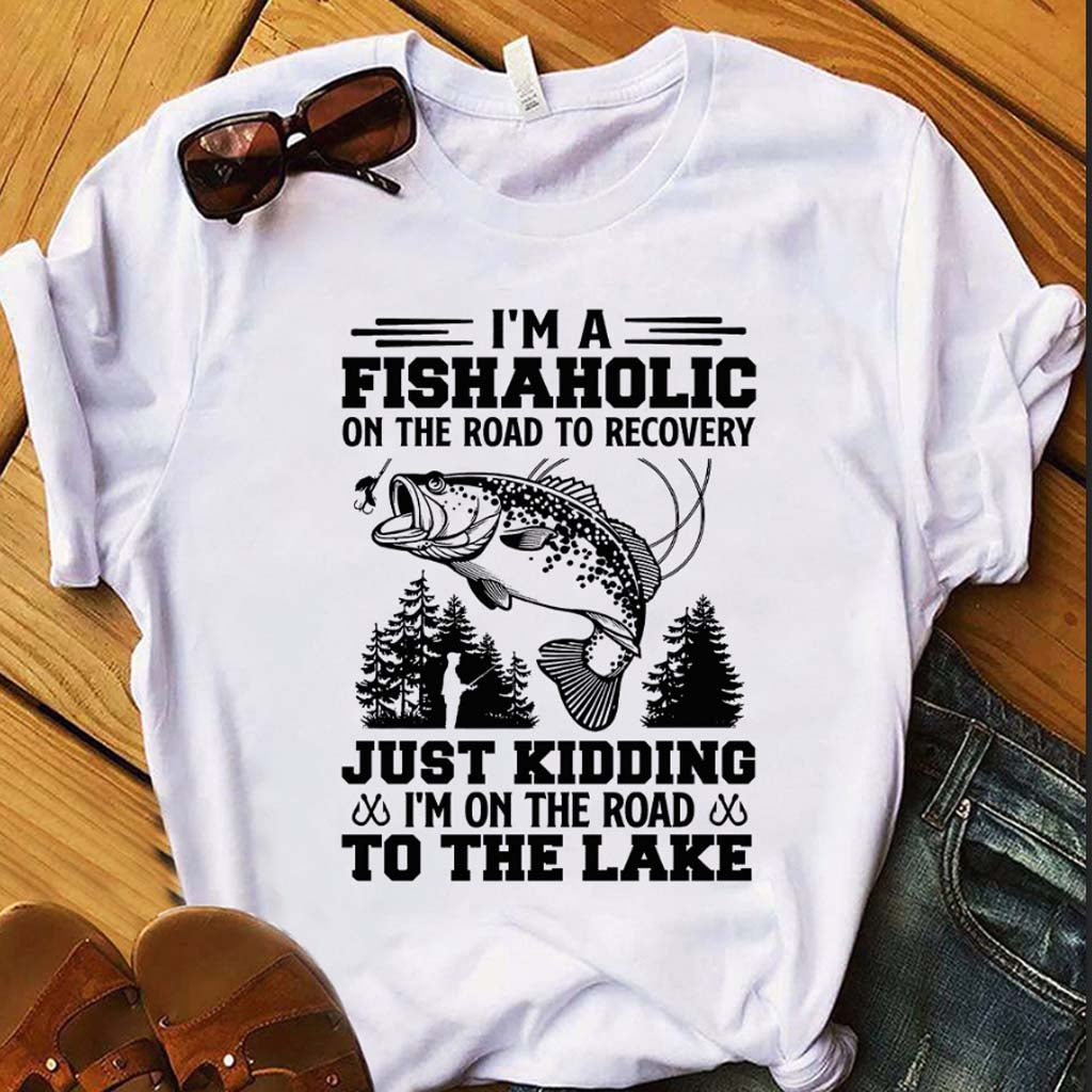 Fishaholic - Fishing T-shirt and Hoodie 112021