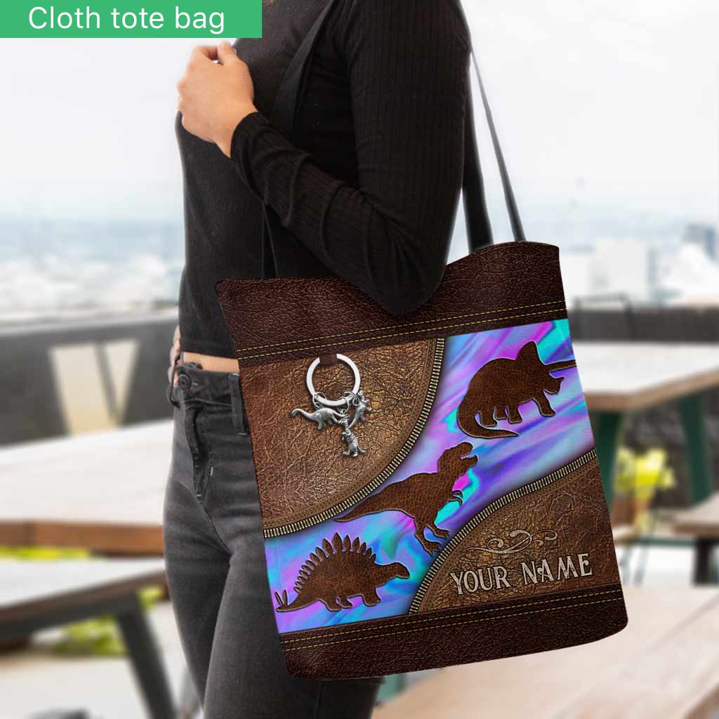 Dinosaur Personalized Tote Bag