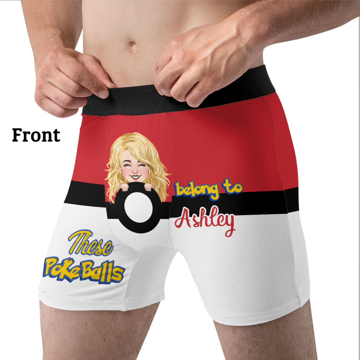 It’s Mine - Personalized Monster Trainer Women Briefs & Men Boxer Briefs