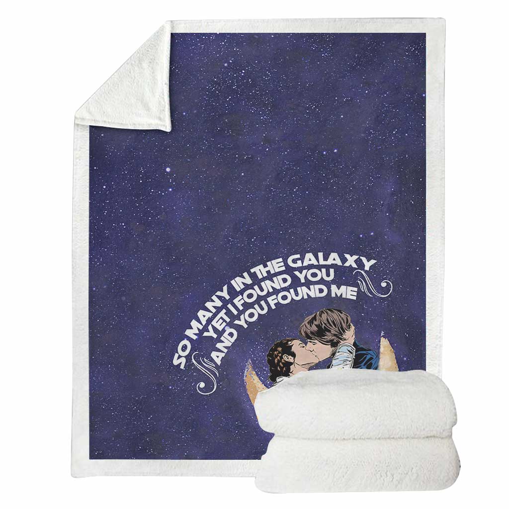 So Many In The Galaxy - Personalized Couple The Force Blanket