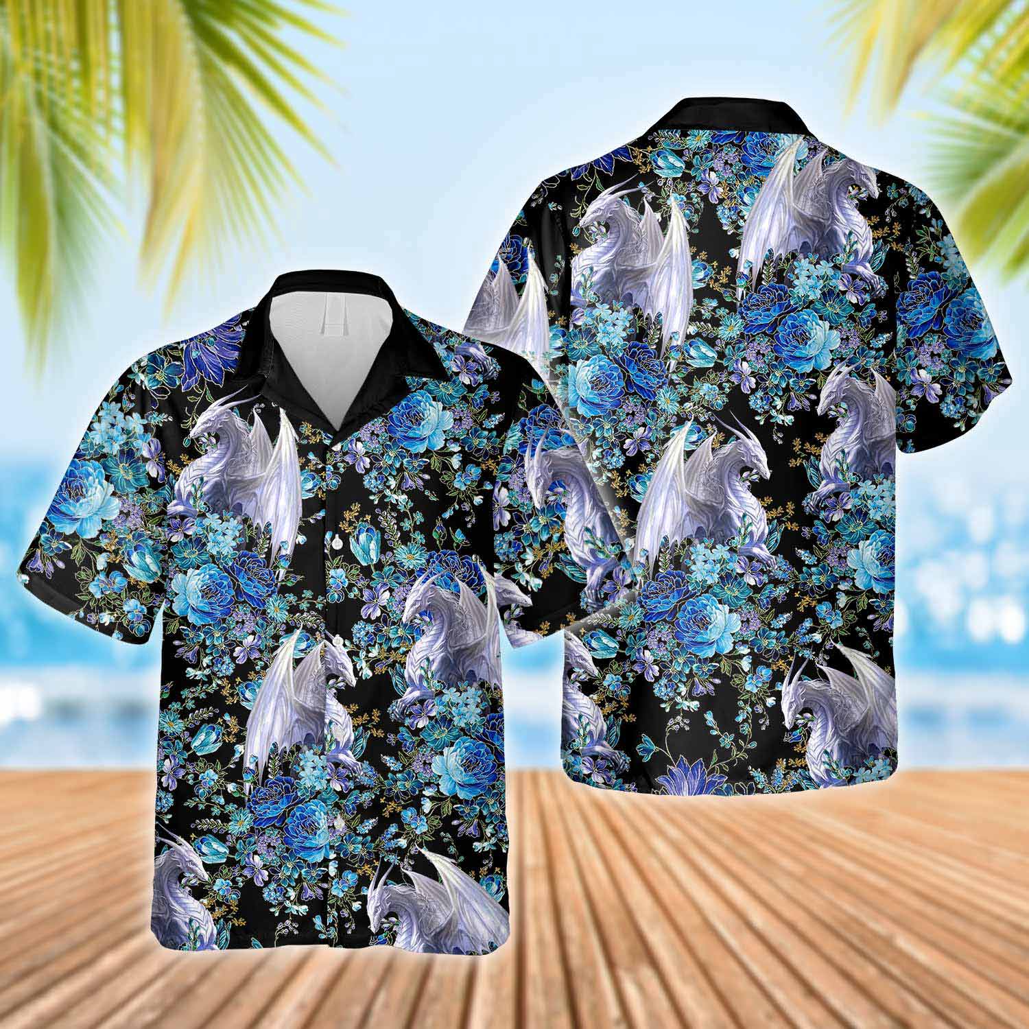 Lovely Dragon Hawaiian Shirt