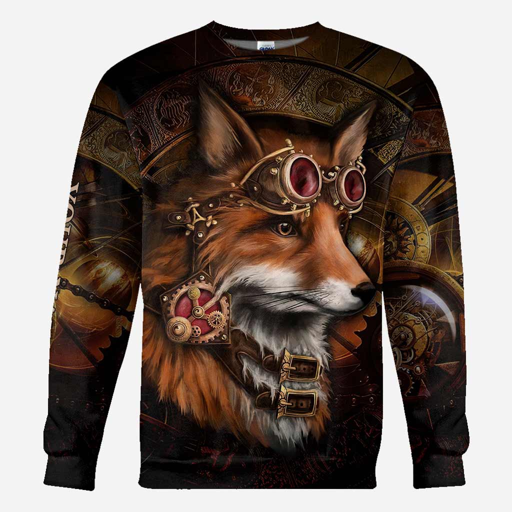 Gear Fox - Personalized Steampunk All Over T-shirt and All Over T-shirt and Hoodie