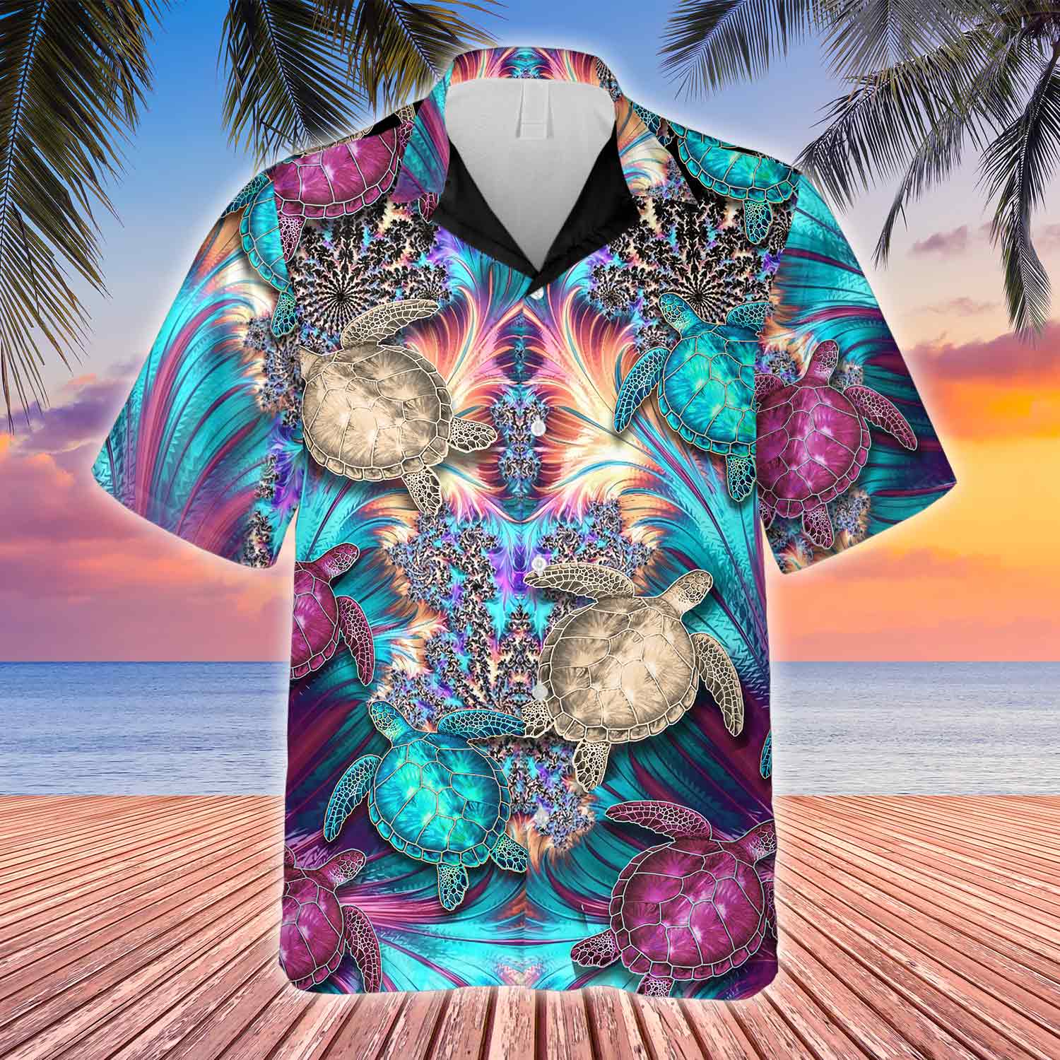 Turtle Hawaiian Shirt