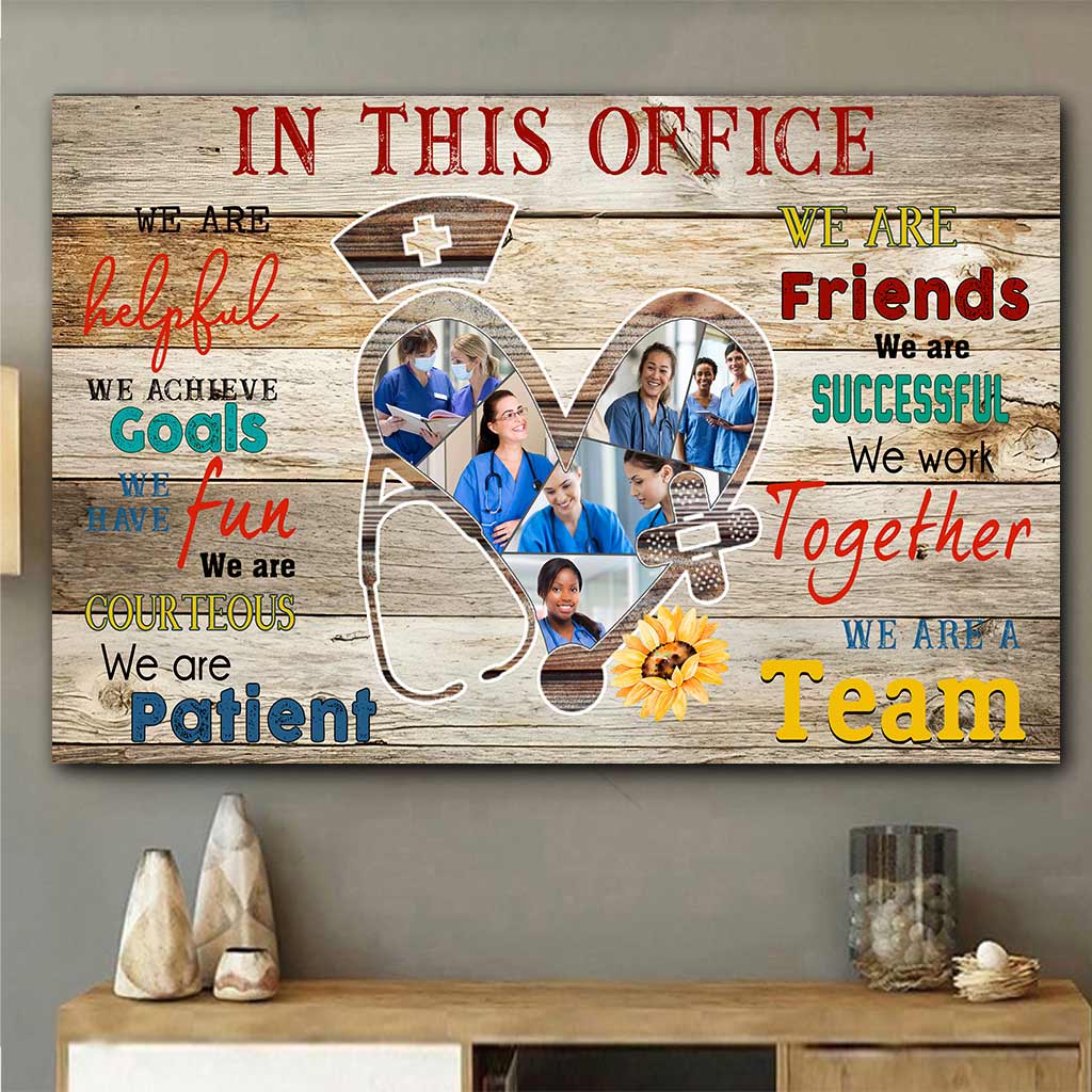 In This Office - Personalized Nurse Poster