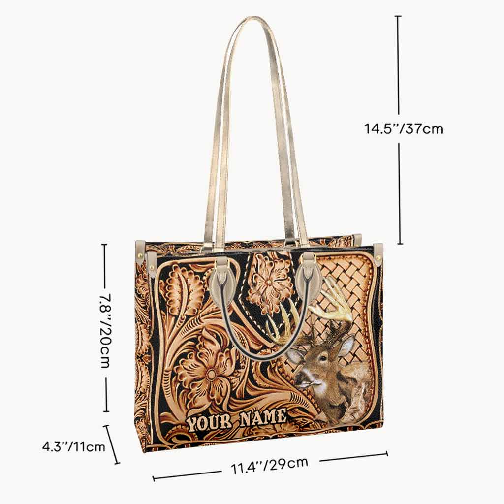 Country Girl - Personalized Hunting Leather Handbag