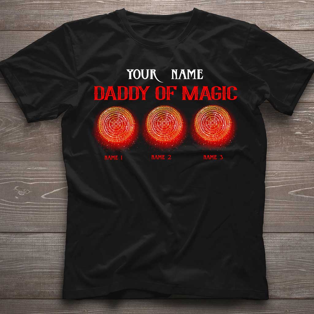 Father Of Magic - Personalized Father's Day T-shirt and Hoodie