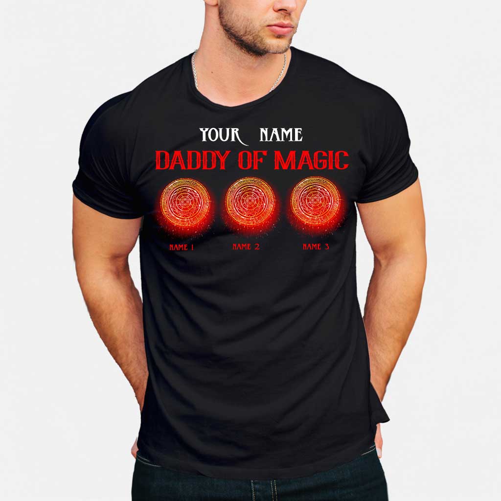 Father Of Magic - Personalized Father's Day T-shirt and Hoodie