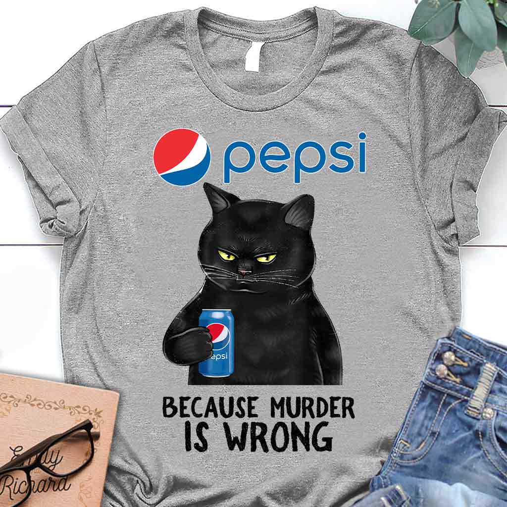 Because Murder Is Wrong Blue Soft Drink T-shirt and Hoodie