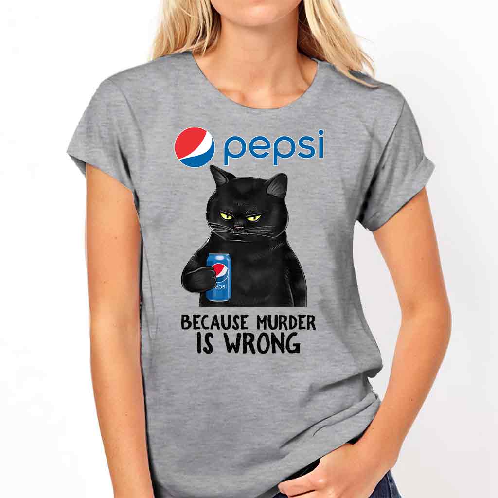 Because Murder Is Wrong Blue Soft Drink T-shirt and Hoodie