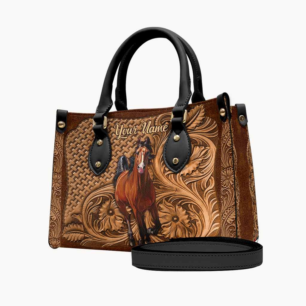 Horse Girl - Personalized Leather Handbag