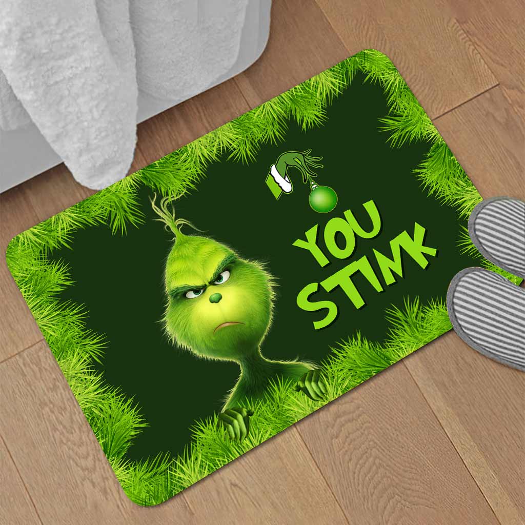 You Stink - Stole Christmas Bath Mat