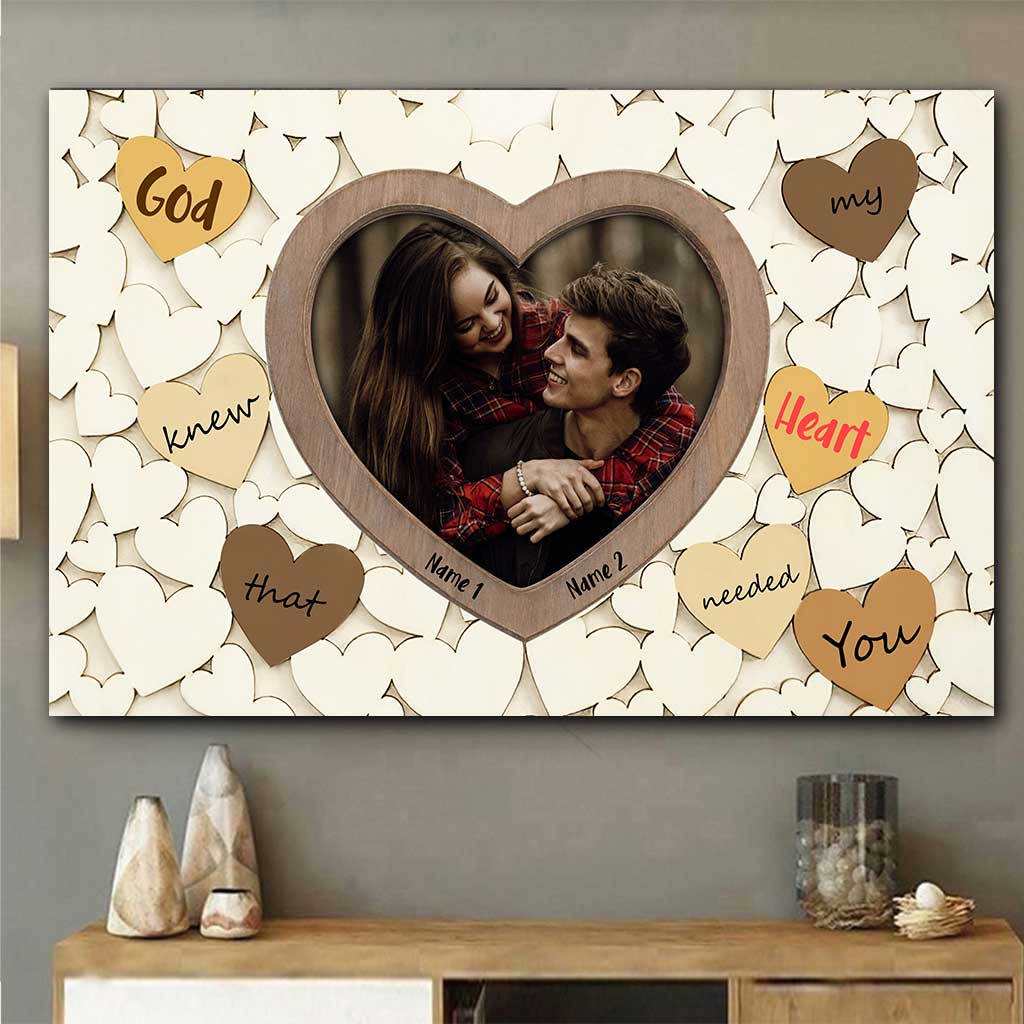 Wherever I'm With You - Personalized Couple Poster