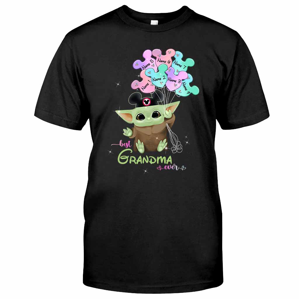 Best Grandma Ever - Personalized Mother's Day The Force T-shirt and Hoodie