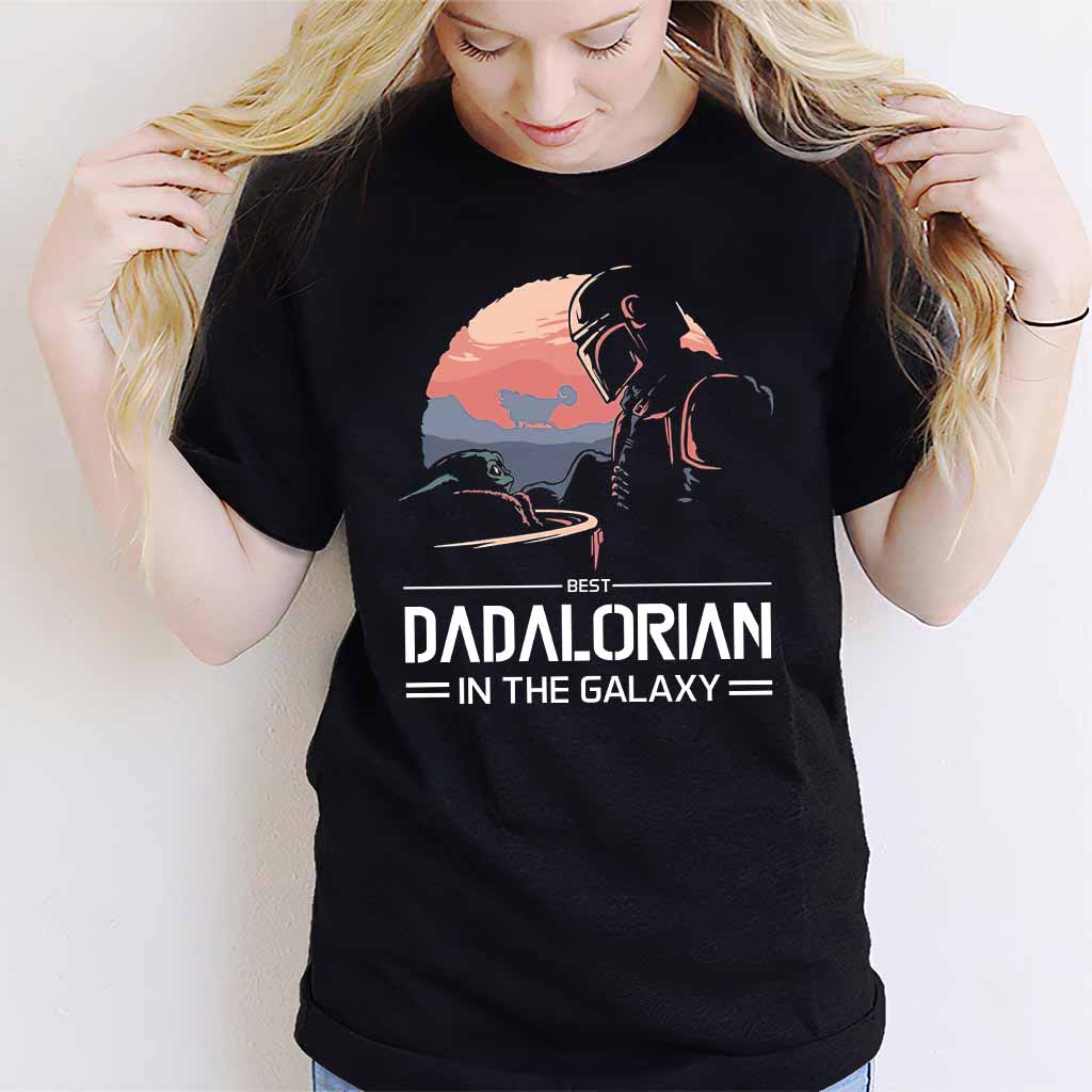 Best Dad In The Galaxy - Personalized Father's Day T-shirt and Hoodie