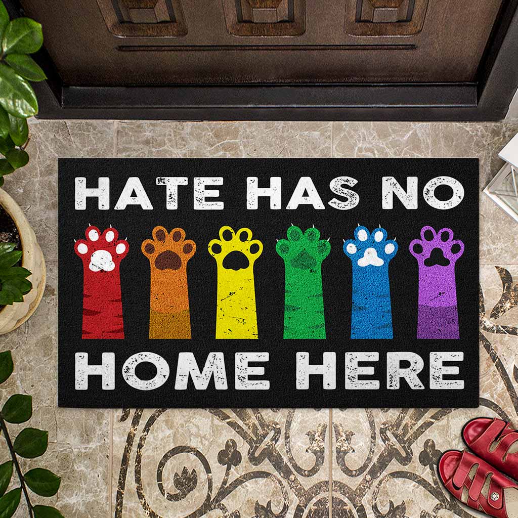 Hate Has No Home - LGBT Support Doormat