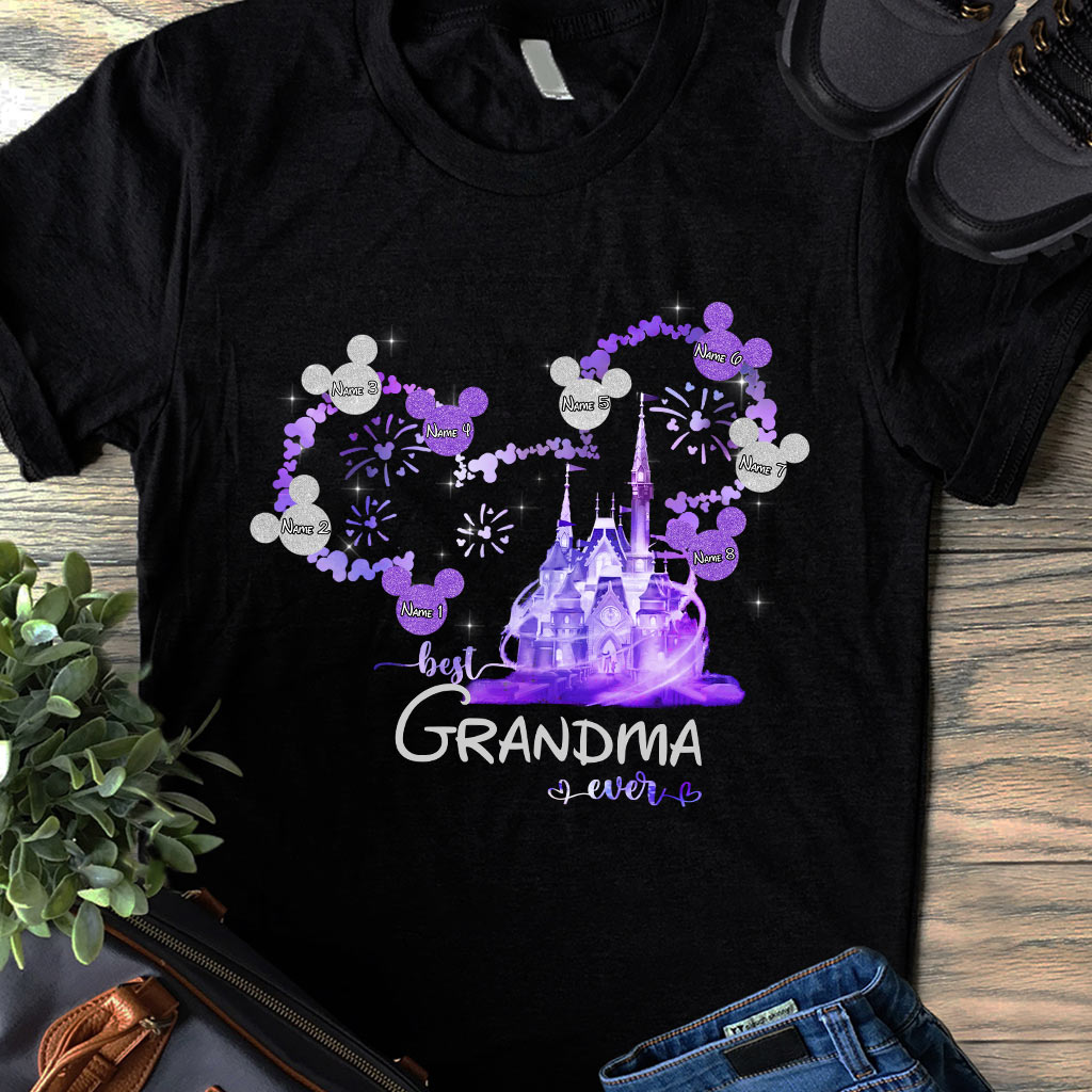 Magical Grandma - Personalized Mother's Day Grandma T-shirt and Hoodie