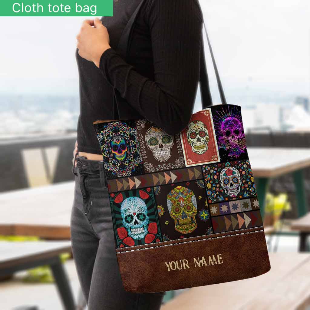 Love Skulls - Personalized Skull Tote Bag