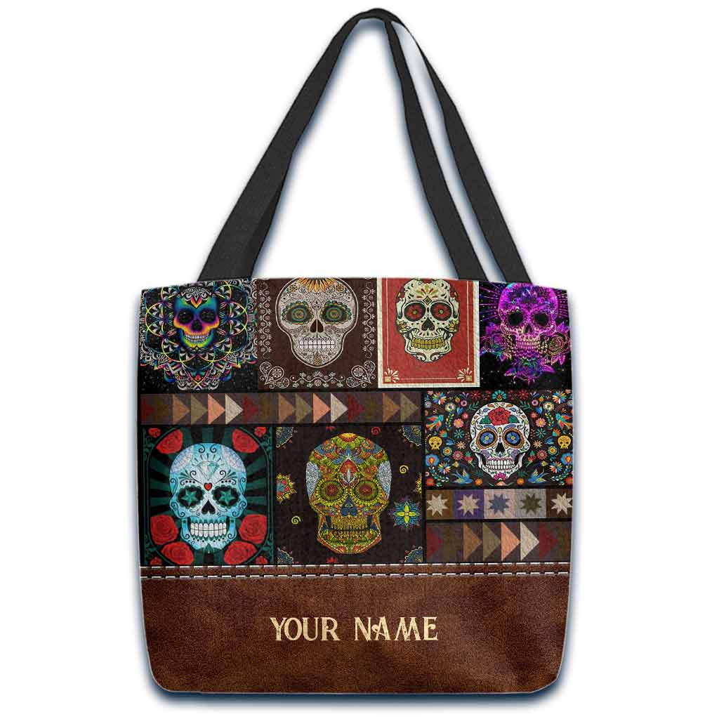 Love Skulls - Personalized Skull Tote Bag