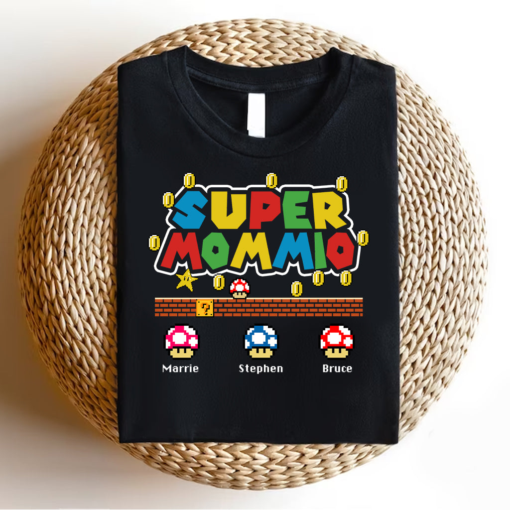 Super Mommio - Personalized Mother T-shirt and Hoodie