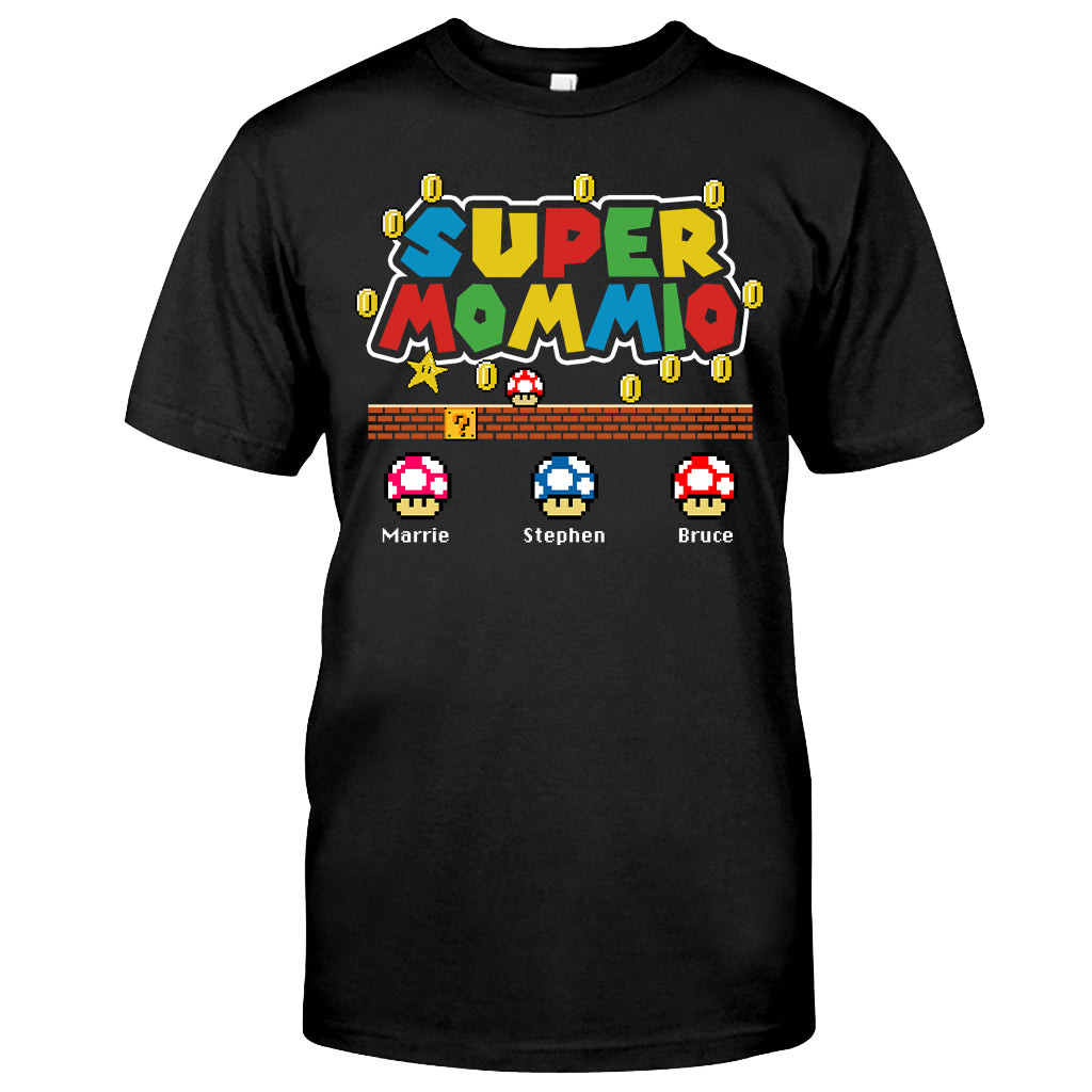 Super Mommio - Personalized Mother T-shirt and Hoodie