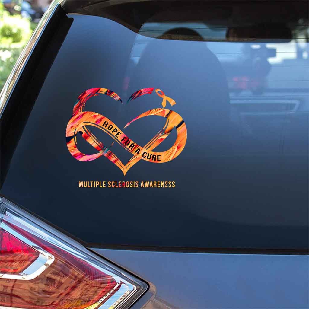 Hope For A Cure - Multiple Sclerosis Awareness Decal Full