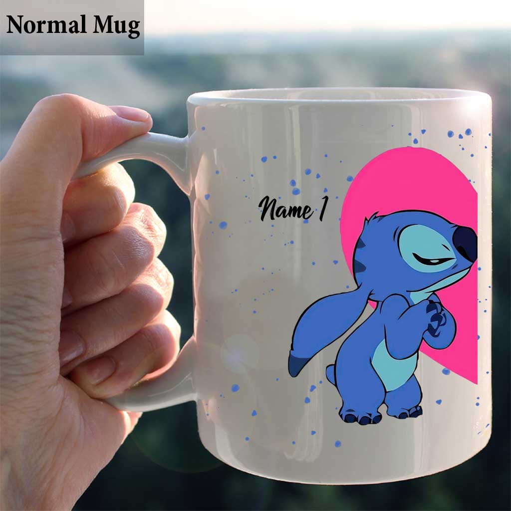 I Choose You - Personalized Couple Ohana Mug