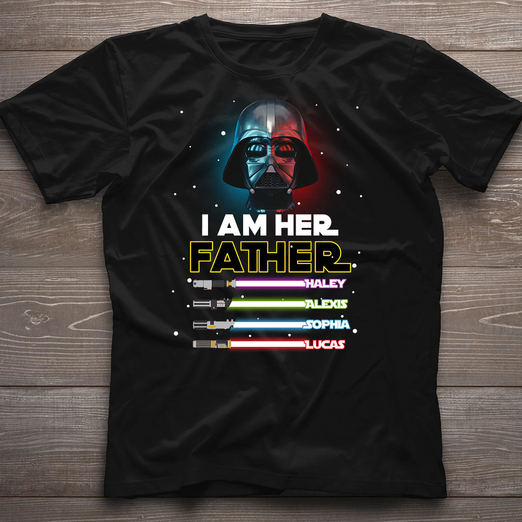 I Am Their Father - Personalized Father's Day T-shirt and Hoodie