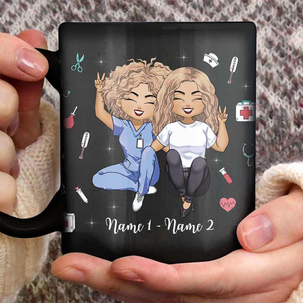 The Best Kind Of Mom - Personalized Mother's Day Nurse Mug