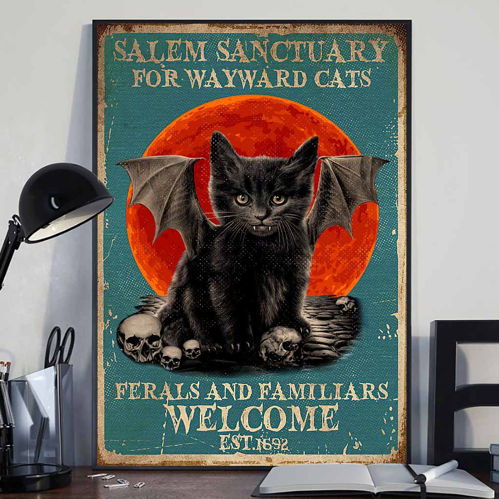 Salem Sanctuary - Black Cat Poster 0621