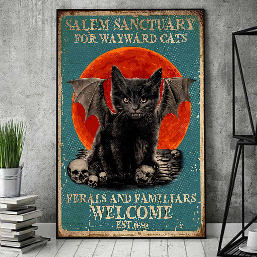Salem Sanctuary - Black Cat Poster 0621
