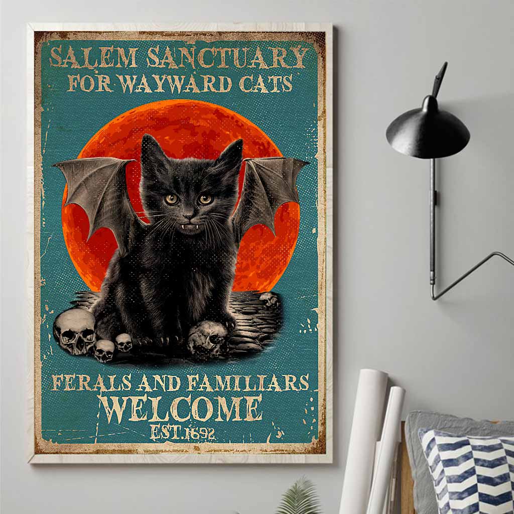 Salem Sanctuary - Black Cat Poster 0621