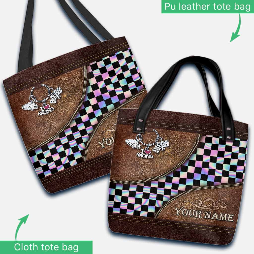 Racing Girls Personalized  Tote Bag 062021