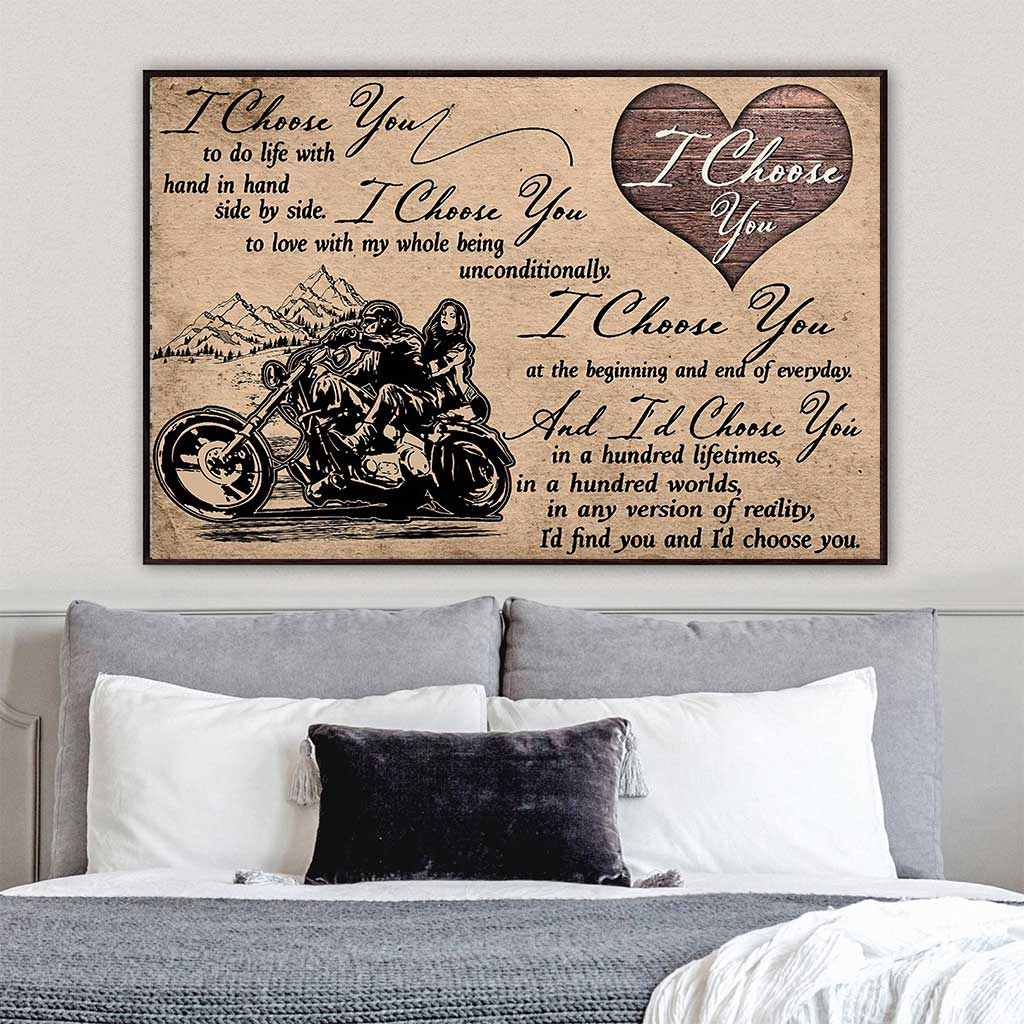 I Choose You - Biker Poster 062021
