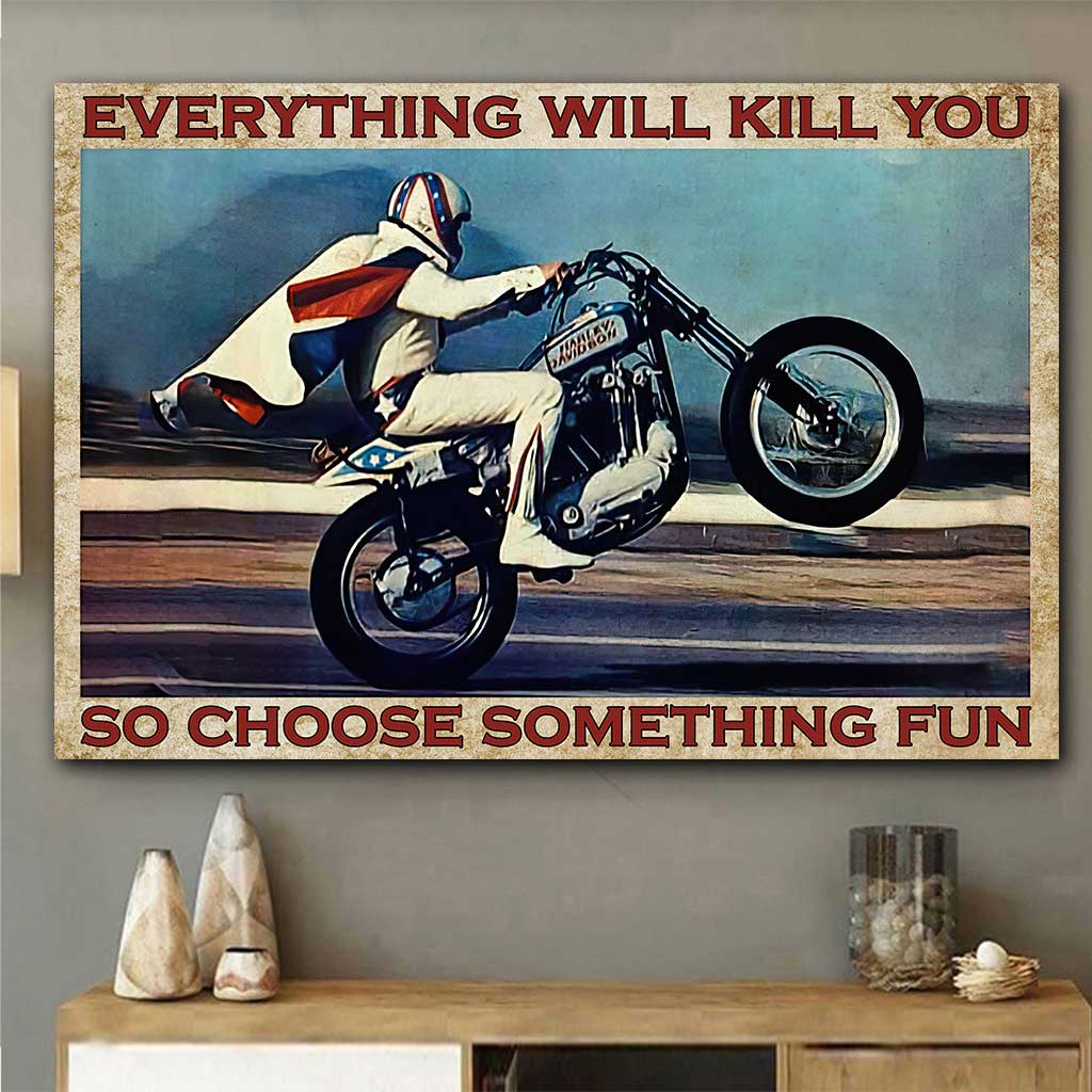 Choose Something Fun - Biker Poster 062021