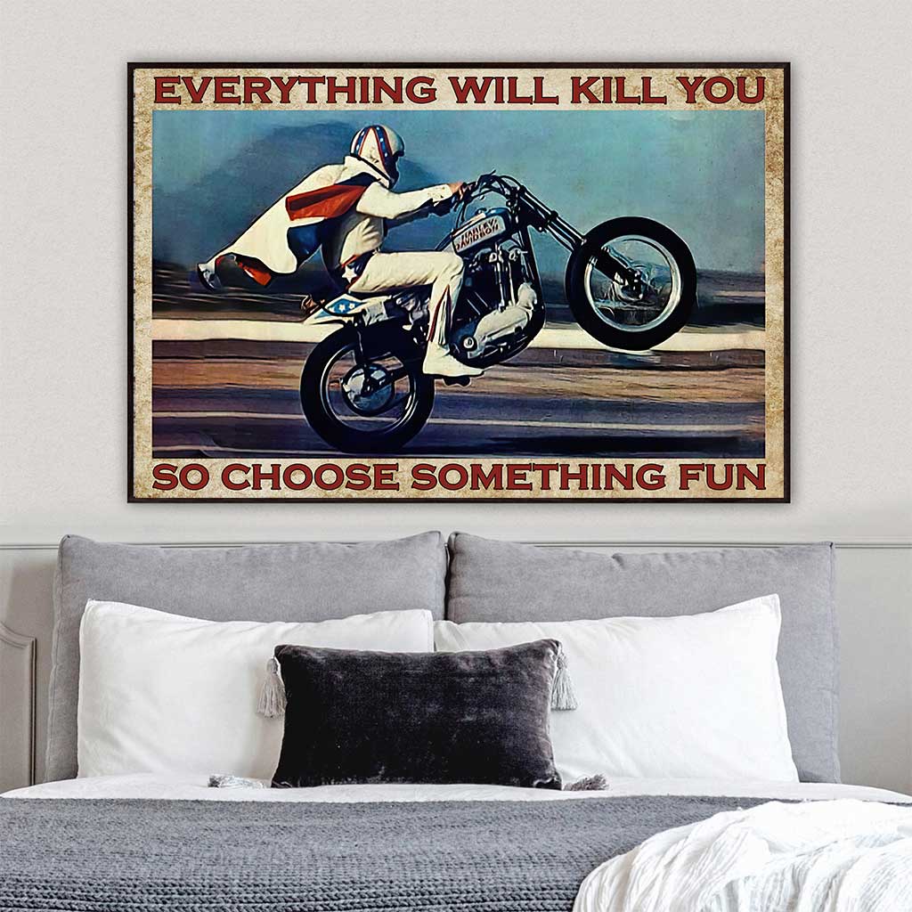 Choose Something Fun - Biker Poster 062021