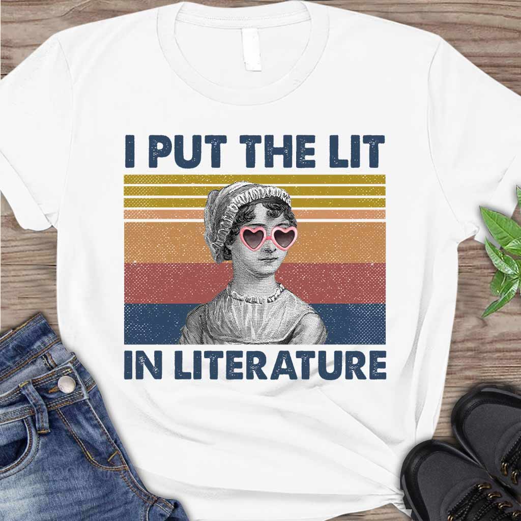 I Put The Lit  - Book T-shirt And Hoodie 062021