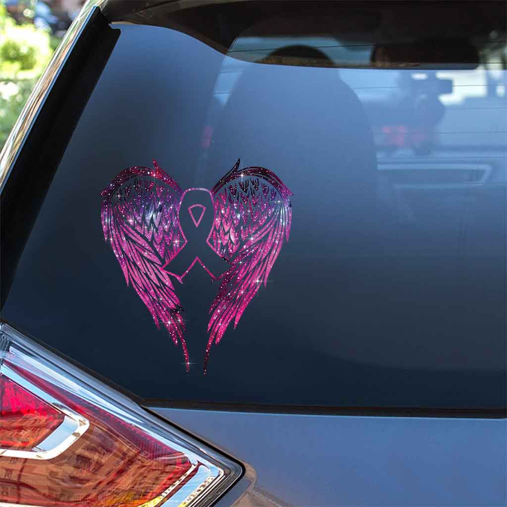 Wings  - Breast Cancer Awareness Decal Full 072021