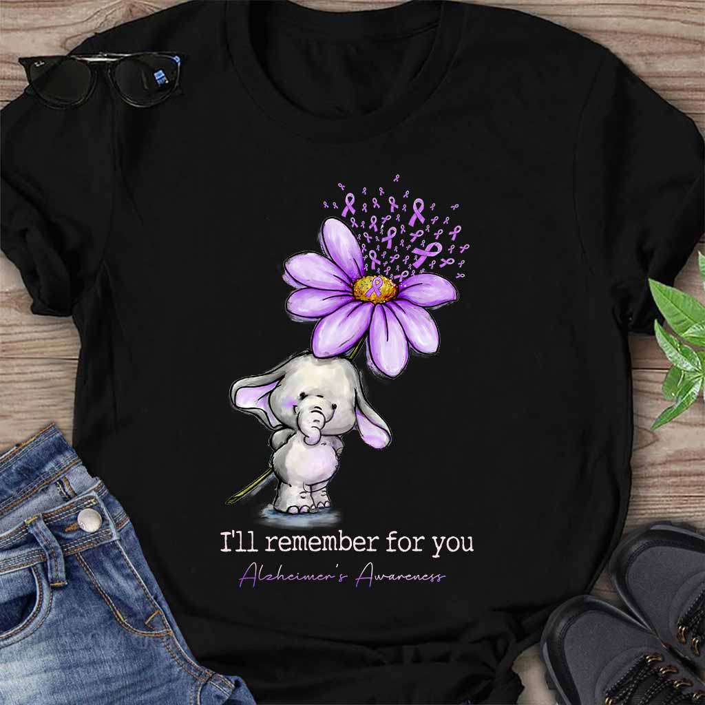 I Will Remember  - Alzheimer Awareness T-shirt And Hoodie 072021